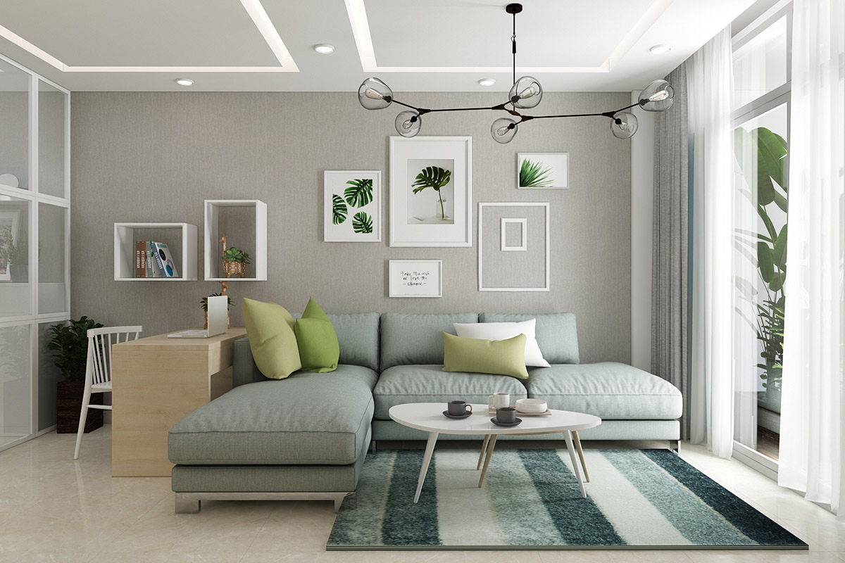Tận hưởng không gian sống tinh tế và đẳng cấp với thiết kế nội thất chung cư của công ty chúng tôi. Bạn sẽ ngạc nhiên với những chi tiết được chăm chút kỹ lưỡng, tạo nên một không gian sống đầy tiện nghi và thoải mái.