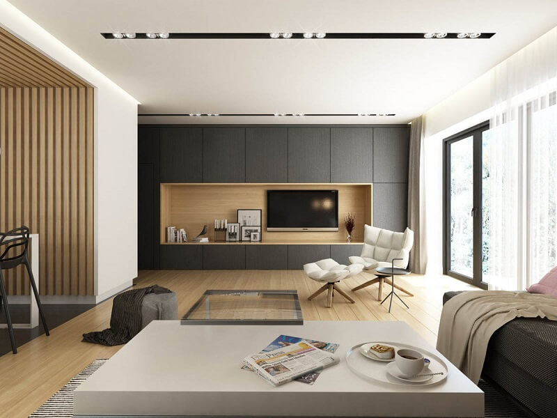 Len’s Decor thiết kế không gian phòng khách hiện đại, hài hòa